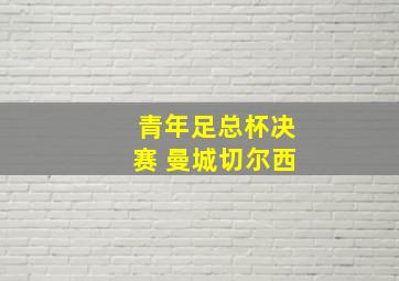 青年足总杯决赛 曼城切尔西